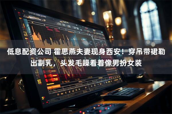 低息配资公司 霍思燕夫妻现身西安！穿吊带裙勒出副乳，头发毛躁看着像男扮女装